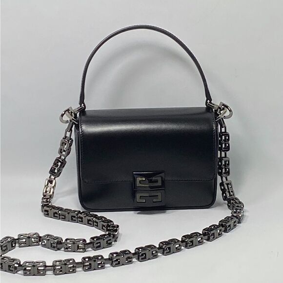 Givenchy Small 4G Bag In Box Leather With Chain - Picture 1 of 13